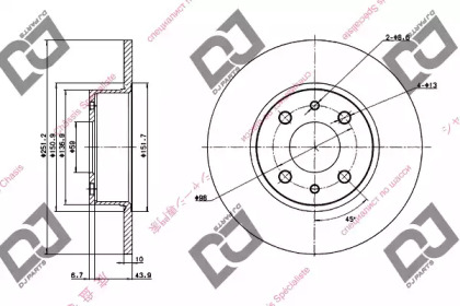 DJ PARTS BD1298